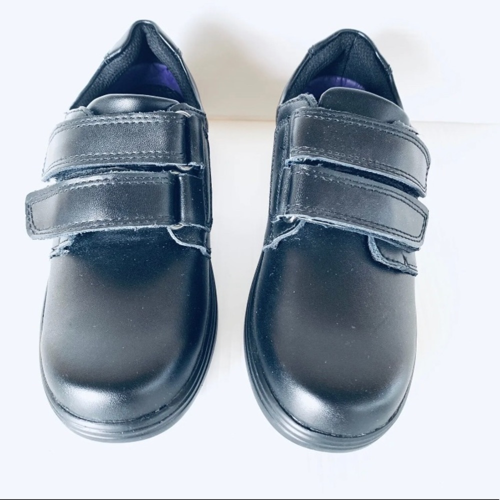 New Crane Black Leather School Shoes AU Size 11 (kids) - Picture 5 of 8